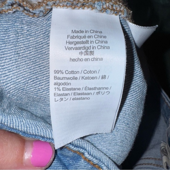 MADEWELL The Perfect Vintage Jean in Grandbay Wash Ripped Edition Plus Size 16W - Picture 13 of 15